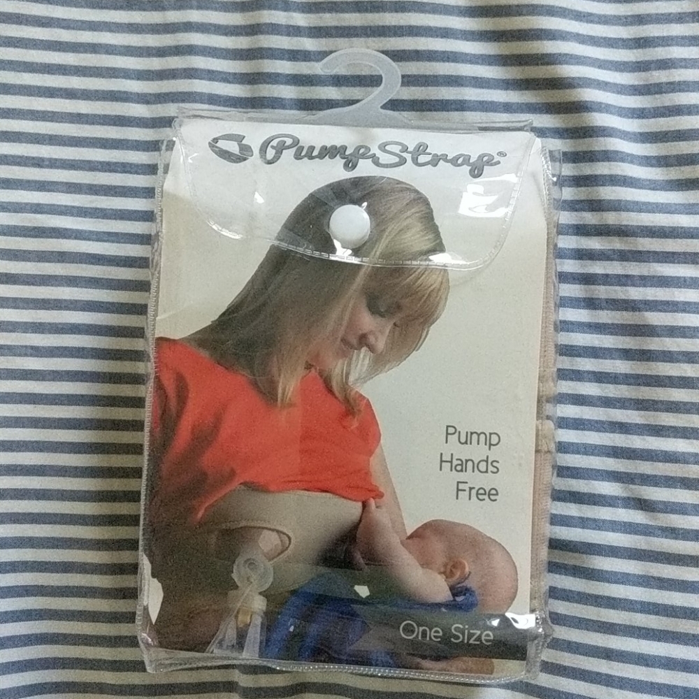 Pump Strap Hands Free Pumping Bra - Beige